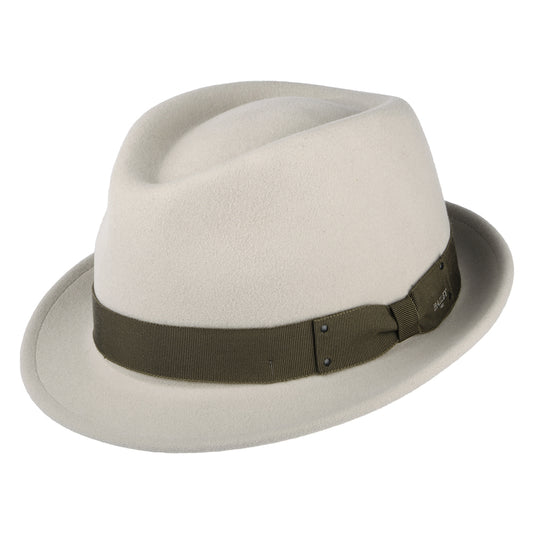 Bailey Wynn II Knautschbarer Trilby Hut - Helles Taupe