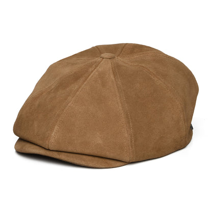 Brixton Brood Reserve Ballonmütze aus Suede - Toffee