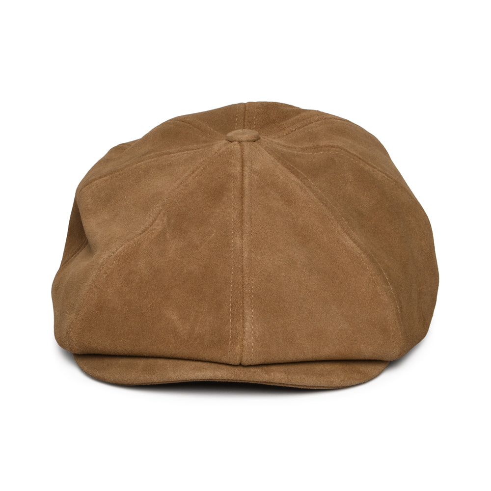 Brixton Brood Reserve Ballonmütze aus Suede - Toffee