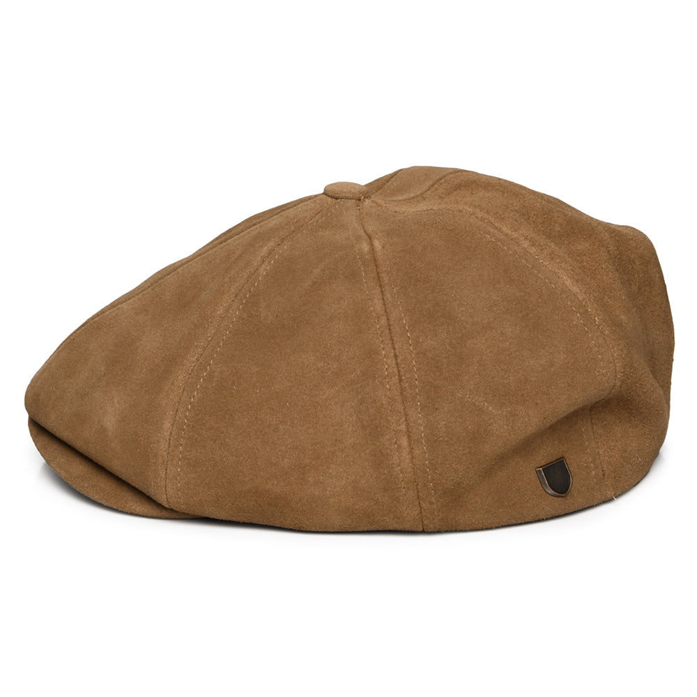 Brixton Brood Reserve Ballonmütze aus Suede - Toffee