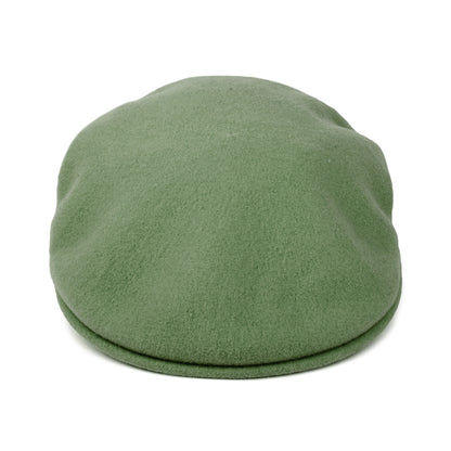 Kangol 504 Schiebermütze aus Wolle - Olivgrün