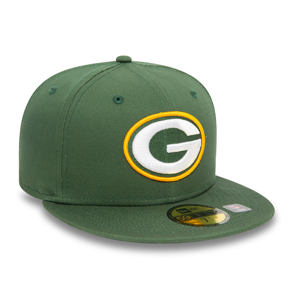 New Era 59FIFTY Green Bay Packers Baseball Cap - NFL OTC - Grün