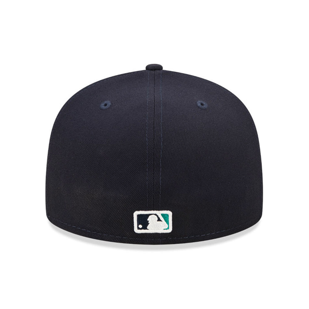 New Era 59FIFTY Seattle Mariners Baseball Cap - MLB On Field AC Perf - Marineblau