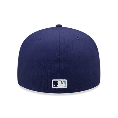 New Era 59FIFTY Tampa Bay Rays Baseball Cap - MLB On Field AC Perf - Marineblau