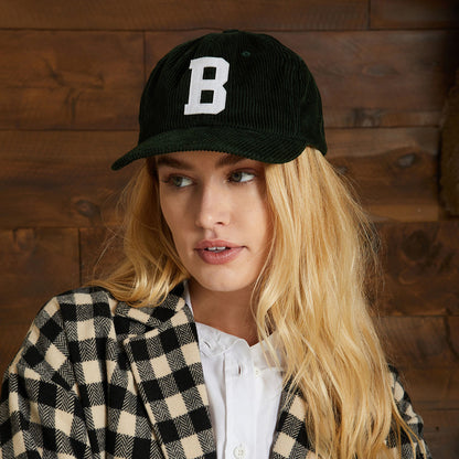 Brixton Big B MP Kord Baseball Cap - Grün