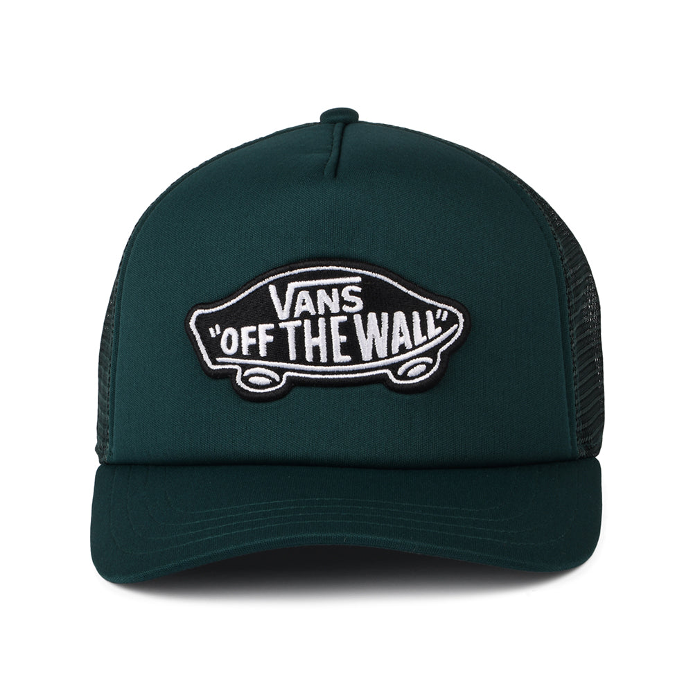 Vans Classic Patch Curved Brim Trucker Cap - Tiefgrün