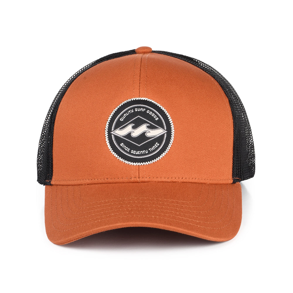 Billabong Walled II Trucker Cap - Rostrot-Schwarz