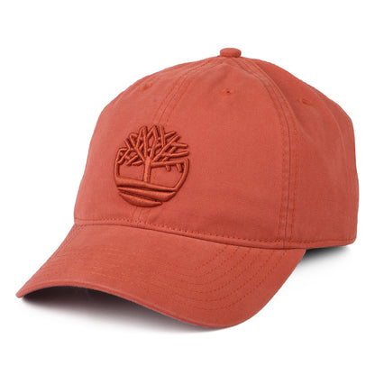 Timberland Soundview Baseball Cap aus Baumwoll-Canvas - Verbranntes Orange