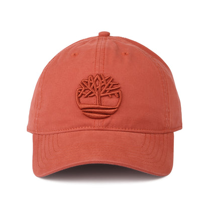 Timberland Soundview Baseball Cap aus Baumwoll-Canvas - Verbranntes Orange