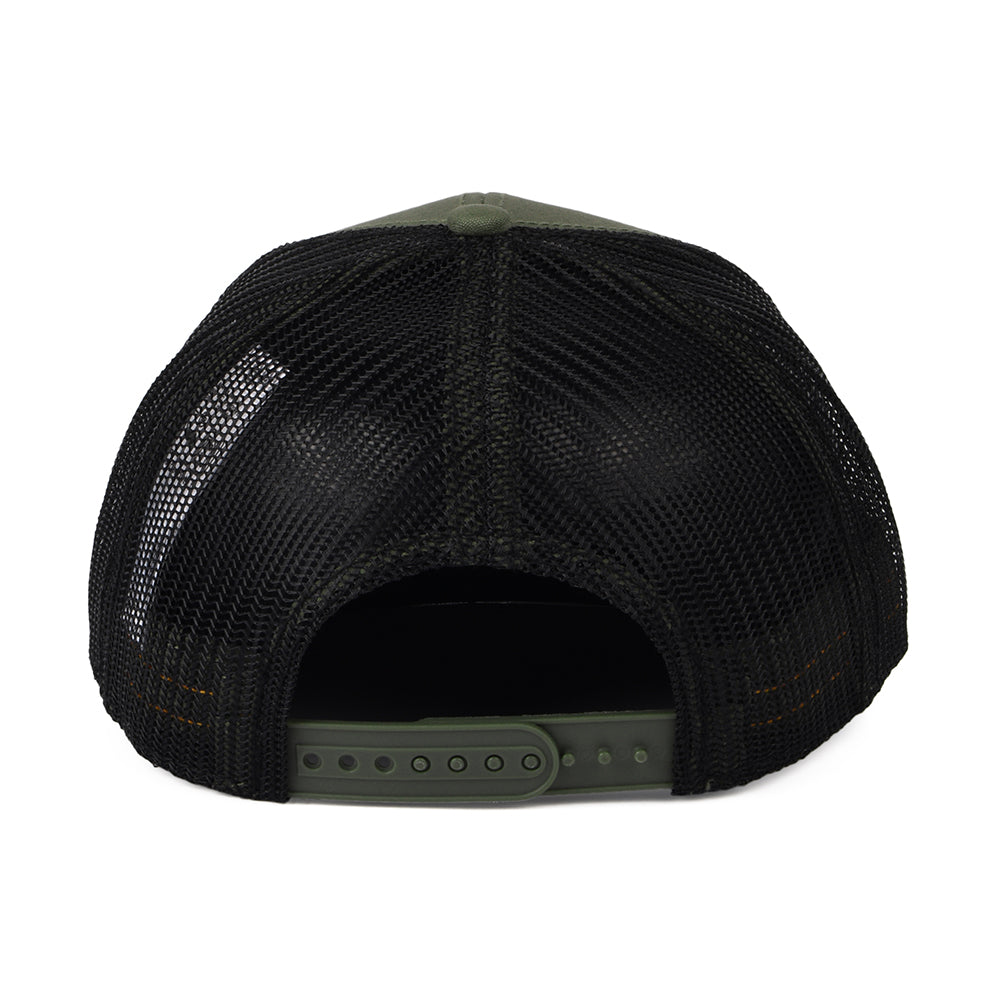 Timberland Mountain Line Patch Trucker Cap - Olivgrün