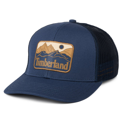 Timberland Mountain Line Patch Trucker Cap - Dunkelblau