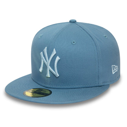 New Era 59FIFTY New York Yankees Baseball Cap - MLB League Essential - Hellblau-Eisblau