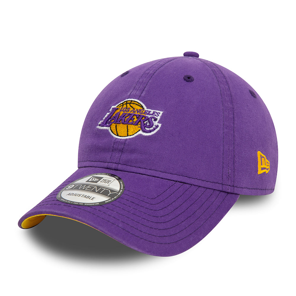 New Era 9TWENTY L.A. Lakers Baseball Cap - NBA Contrast Underbrim - Ve ...