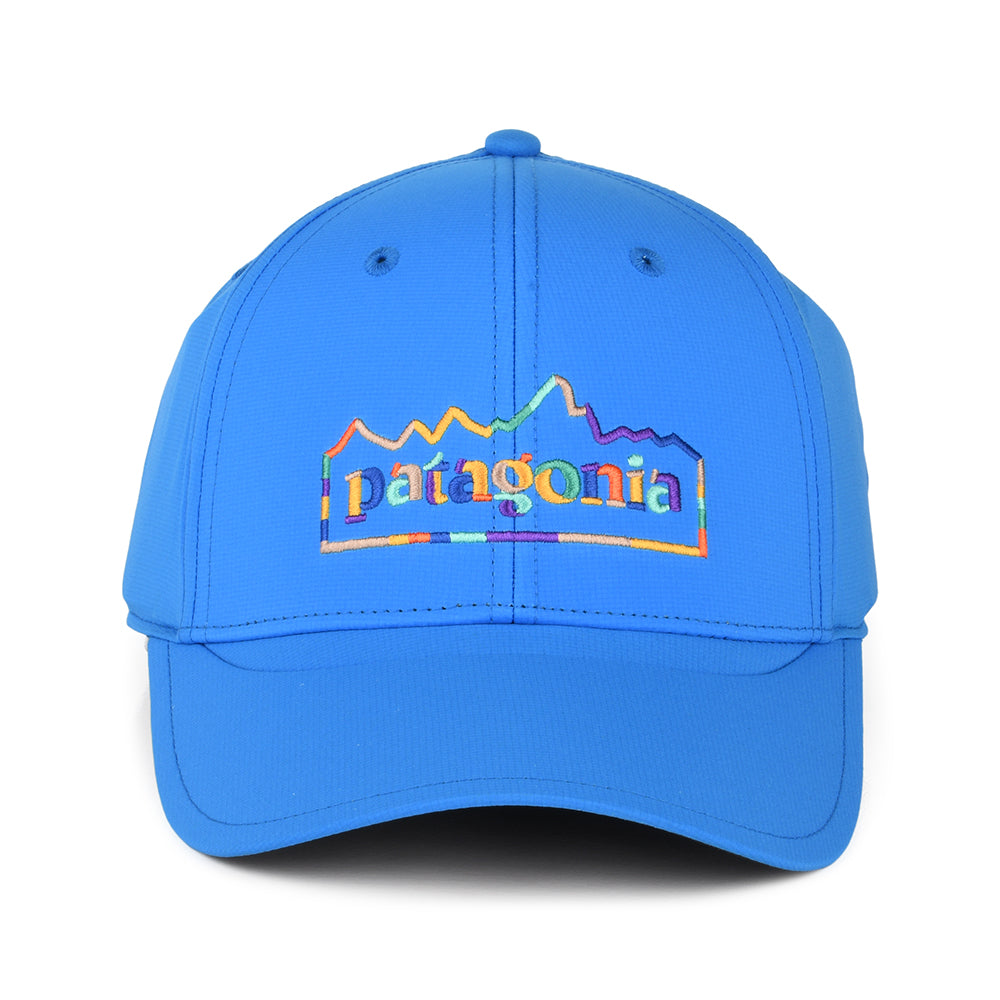 Patagonia Airshed mit niedriger Krone Recycelter Baseball Cap - Knallblau