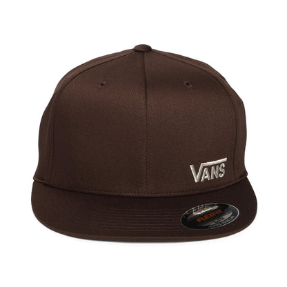 Vans Splitz Baseball Cap Flexfit - Dunkelbraun