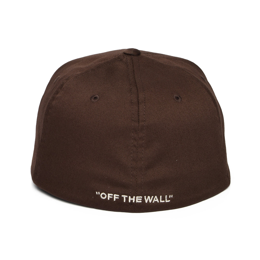 Vans Splitz Baseball Cap Flexfit - Dunkelbraun