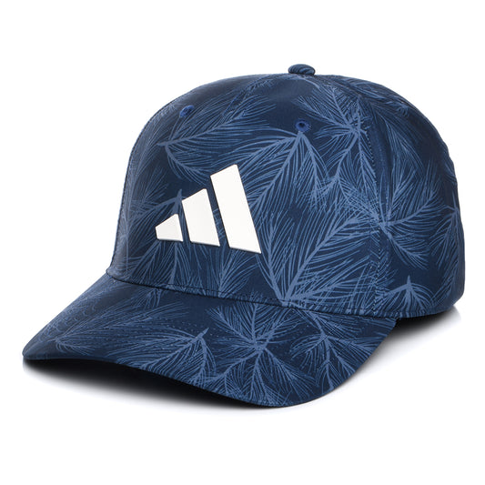 Adidas Tour Print Recycled Snapback Cap - Tintenblau