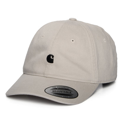 Carhartt WIP Madison Logo Baseball Cap - Steingrau