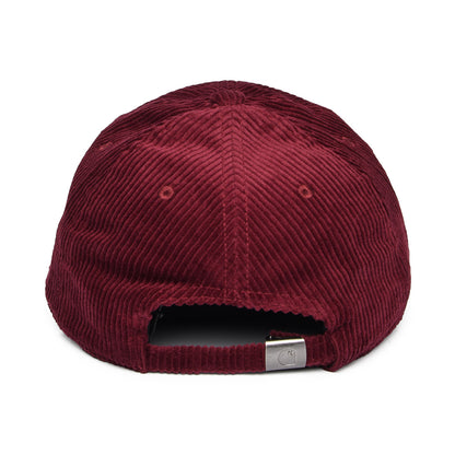 Carhartt WIP Harlem Wide Wale Corduroy Baseball Cap - Weinrot