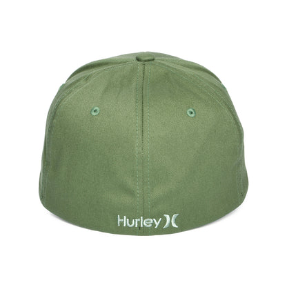 Hurley One & Only Flexfit Baseball Cap - Moosgrün