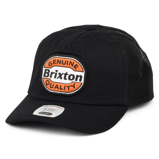 Brixton Keaton NetPlus MP Trucker Cap - Schwarz