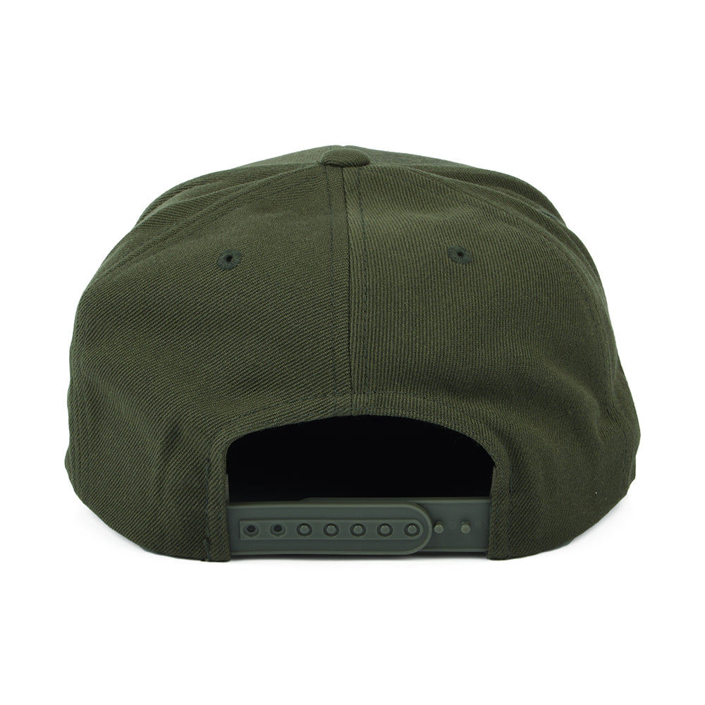 Brixton Oath III Snapback Cap - Moosgrün