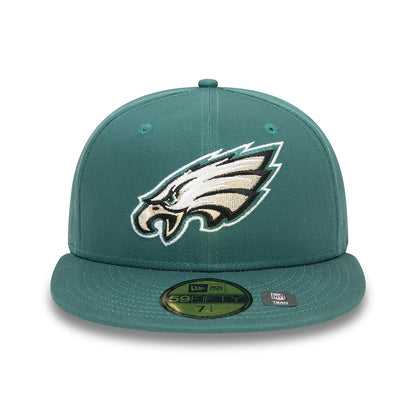 New Era 59FIFTY Philadelphia Eagles Baseball Cap - NFL OTC - Grün