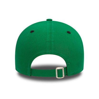 New Era 9FORTY Boston Celtics Baseball Cap - NBA Side Patch - Grün-Schwarz