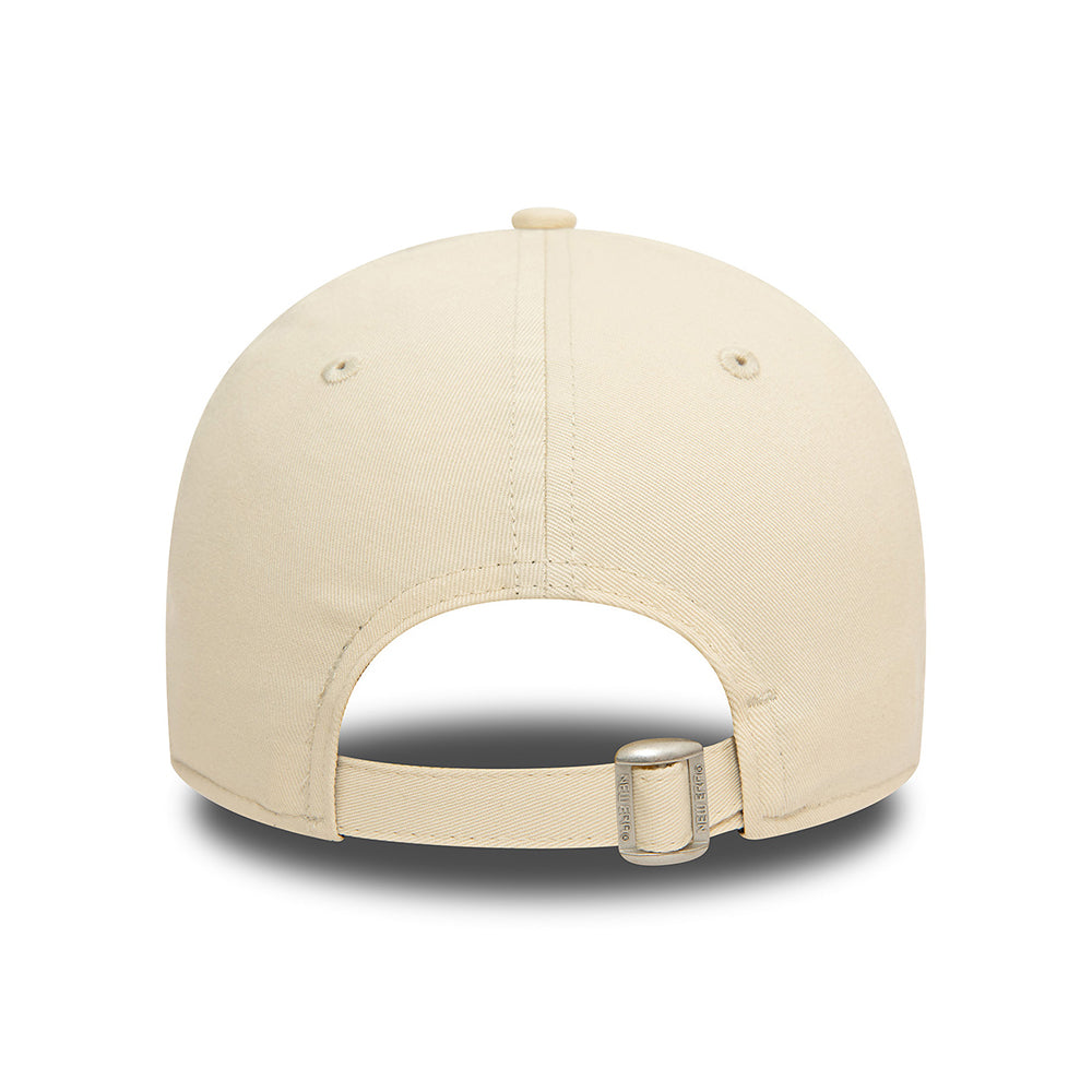 New Era 9FORTY Blank Baseball Cap aus Baumwolle - NE Essential - Creme