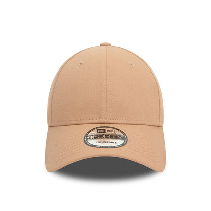 New Era 9FORTY Blank Baseball Cap aus Baumwolle - NE Essential - Taupe