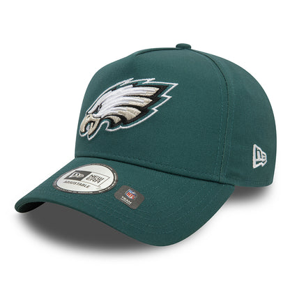 New Era A-Frame Philadelphia Eagles Snapback Cap - NFL OTC - Mitternachtsgrün