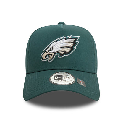 New Era A-Frame Philadelphia Eagles Snapback Cap - NFL OTC - Mitternachtsgrün