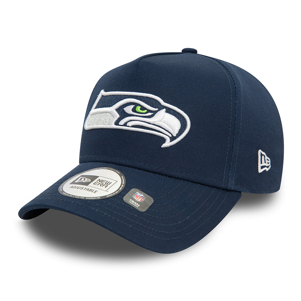 New Era A-Frame Seattle Seahawks Snapback Cap - NFL OTC - Marineblau