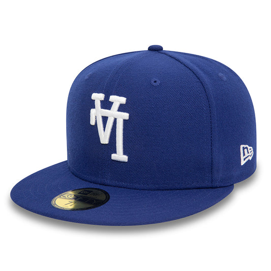 New Era 59FIFTY L.A. Dodgers Baseball Cap - MLB Upside Down AOP - Königsblau-Weiß