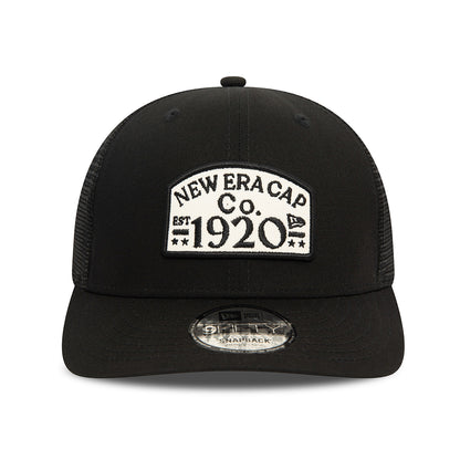 New Era 9FIFTY Pre-curved Trucker Cap - Schwarz