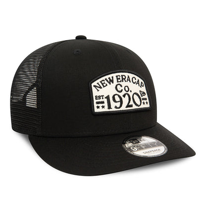 New Era 9FIFTY Pre-curved Trucker Cap - Schwarz