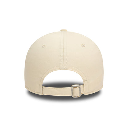 New Era 9FORTY New York Yankees Baseball Cap - MLB Team Outline - Cremefarben-Taupe