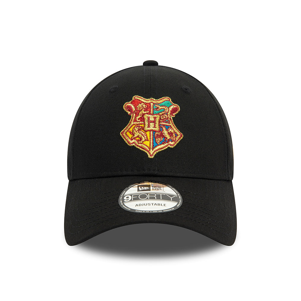 New Era 9FORTY Hogwarts Baseball Cap - Harry Potter - Schwarz