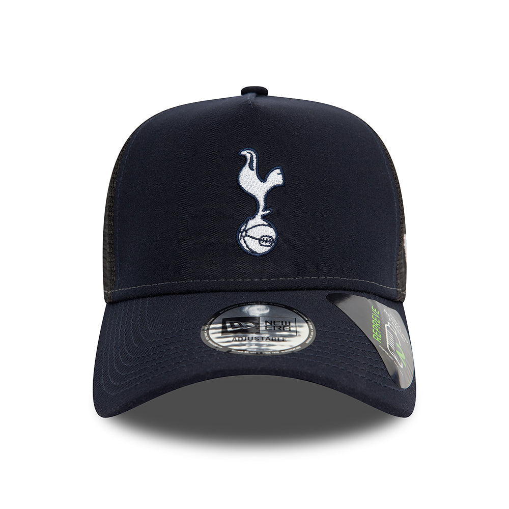 New Era A-Frame Tottenham Hotspur FC Trucker Cap - Repreve - Marineblau