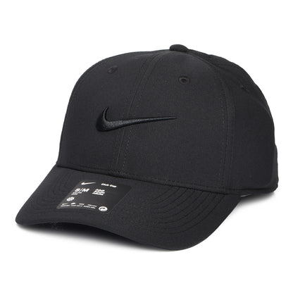 Nike Golf Dri-Fit Strukturierte Baseball Cap - Schwarz auf Schwarz