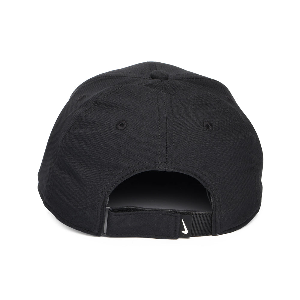 Nike Golf Dri-Fit Strukturierte Baseball Cap - Schwarz auf Schwarz