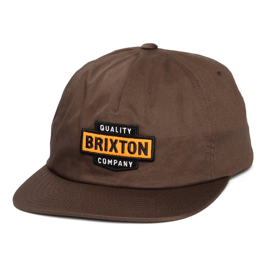 Brixton Osborn MP Snapback Cap - Braun