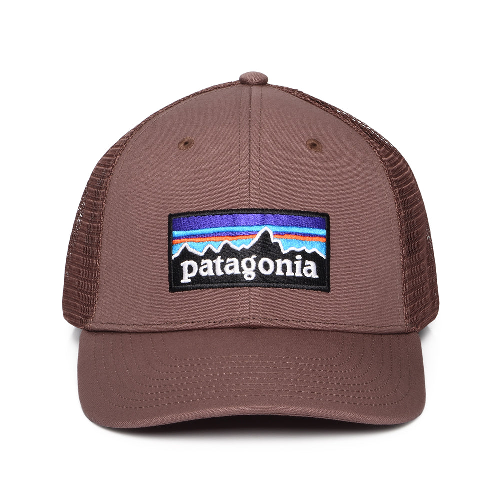 Patagonia P-6 Logo LoPro Trucker Cap aus organischer Baumwolle - Mauve