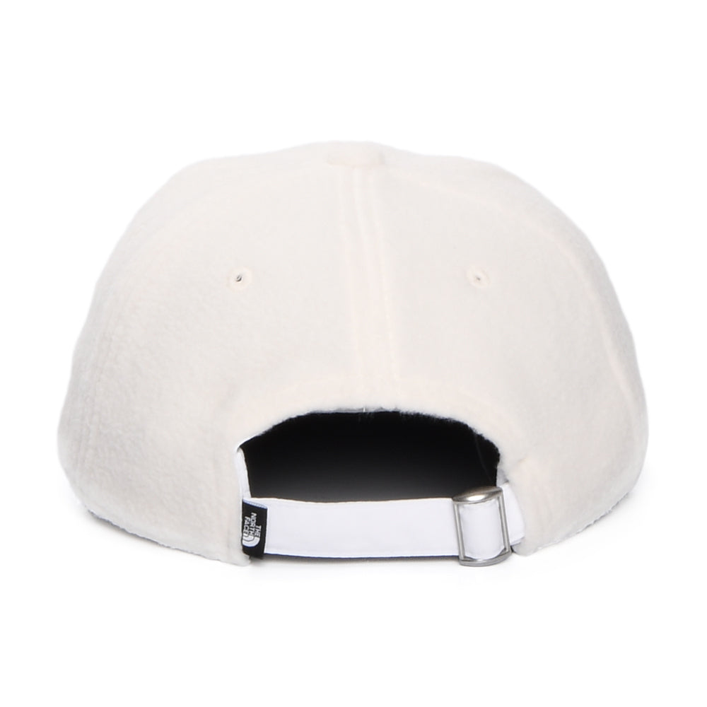 The North Face Denali Norm Recycled Fleece Baseball Cap - Cremeweiß