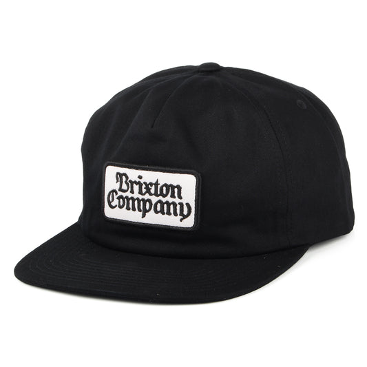 Brixton Norvell MP Snapback Cap - Schwarz