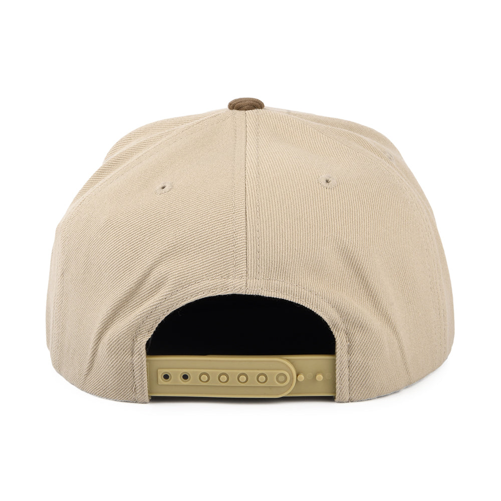 Brixton Oath III Snapback Cap - Khaki-Sepiabraun