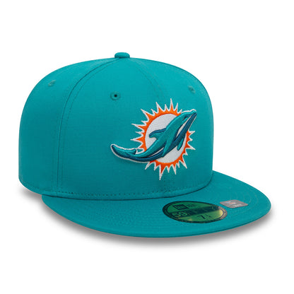 New Era 59FIFTY Miami Dolphins Baseball Cap - NFL OTC - Petrol