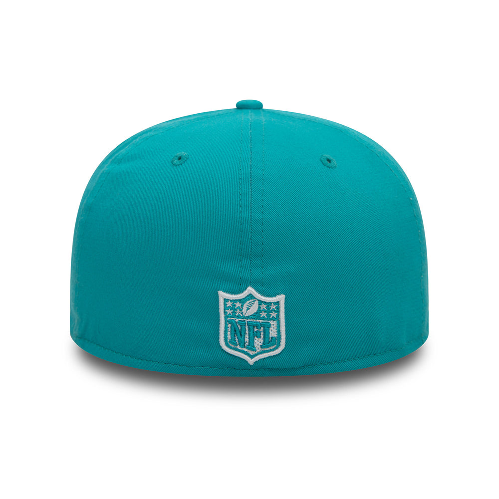 New Era 59FIFTY Miami Dolphins Baseball Cap - NFL OTC - Petrol