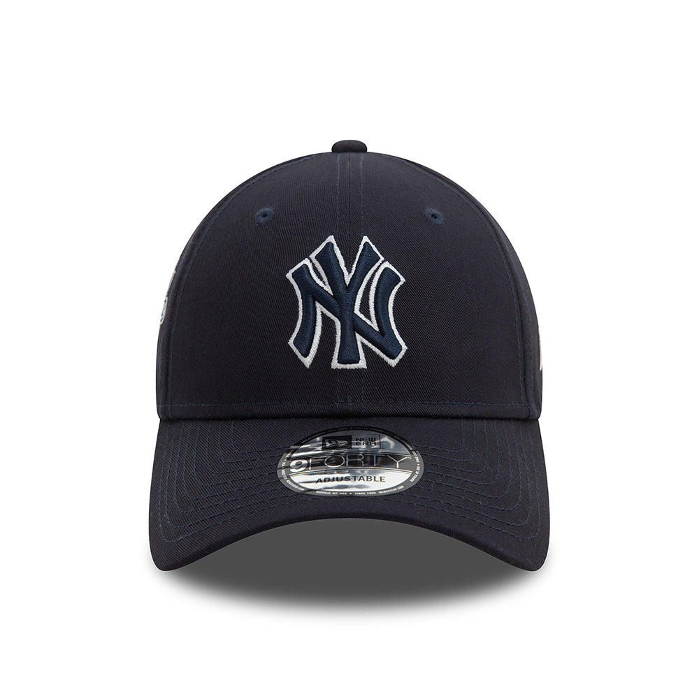 New Era 9FORTY New York Yankees Baseball Cap - MLB Seasonal World Series - Marineblau