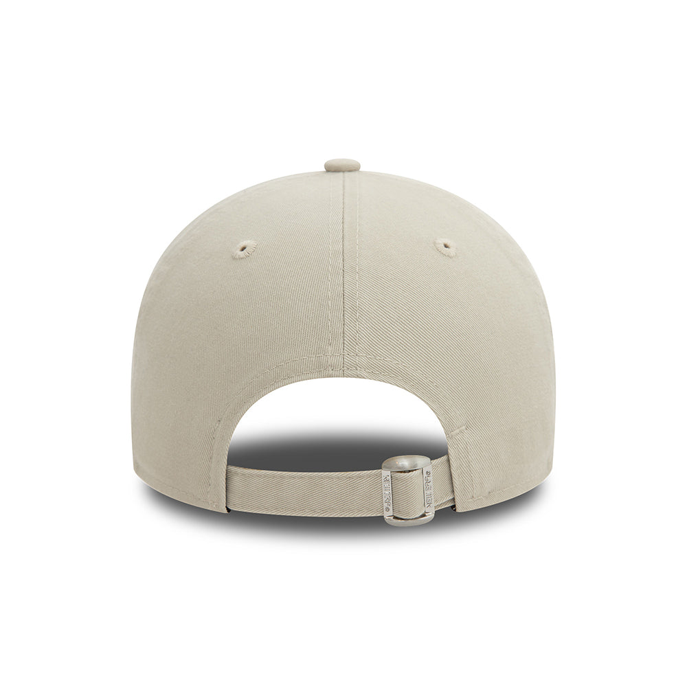 New Era 9TWENTY Courchevel Baseball Cap - Washed Ski - Steingrau